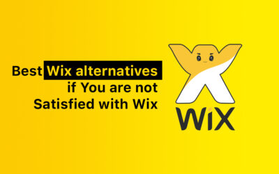 Best Wix alternatives if You are not Satisfied with Wix (2023)