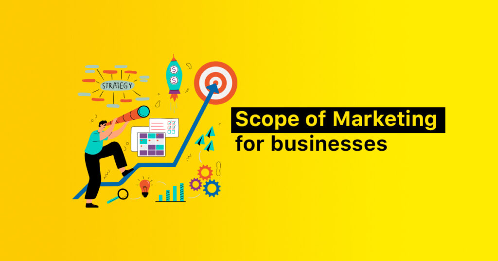 Scope of Marketing for business
